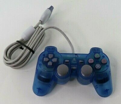 Store Clear Blue PS3 Controller oem PlayStation